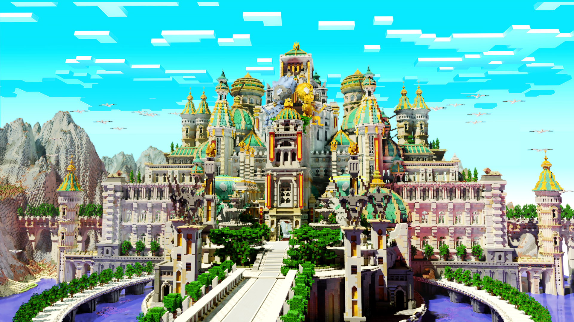 Build minecraft of a medieval city